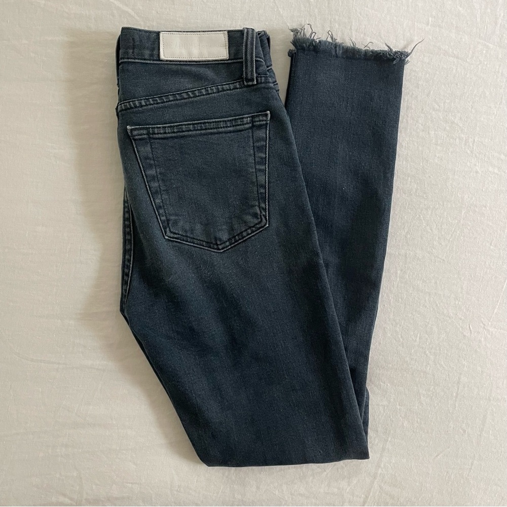 RE/DONE Comfort Stretch High Rise Ankle Crop Jeans
